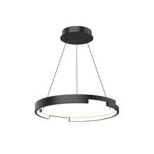  PD52719-BK - Anello Minor 19-in Black LED Pendant